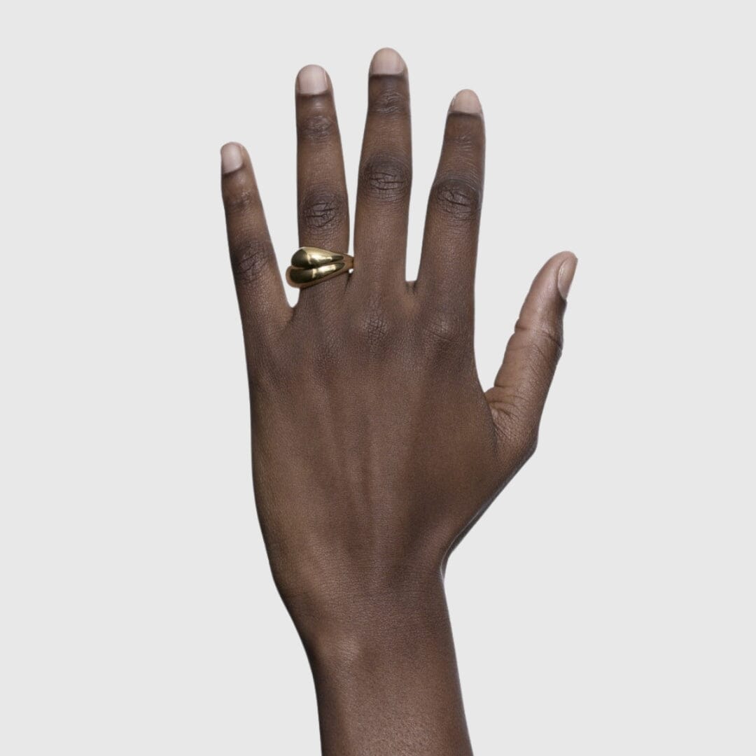 Maria Black Tryvann Trail Ring - Gold Jewellery Maria Black 