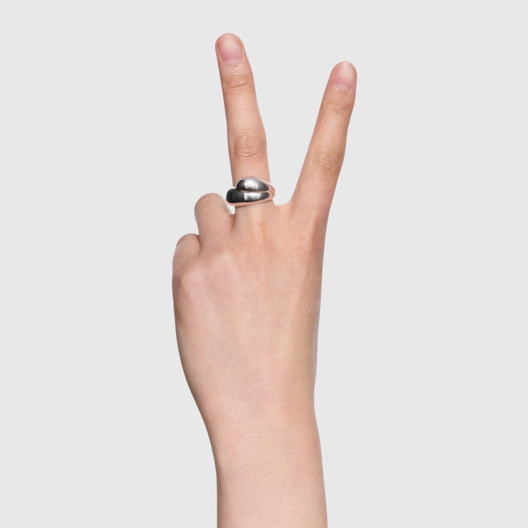 Maria Black Tryvann Trail Ring - Silver Jewellery Maria Black 
