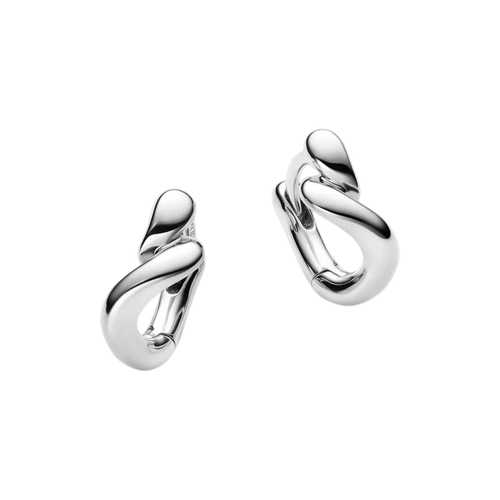 Maria Black - Whirl Huggie Pair - Silver Maria Black 