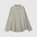 mfpen Button Down Shirt - Grey Generation Check Shirt mfpen 