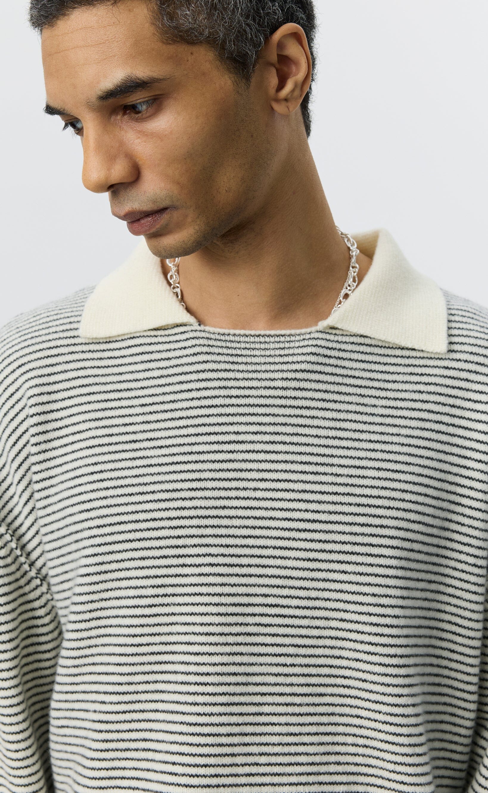 Mfpen - Charming Sweater - Marina Stripe Genser mfpen 