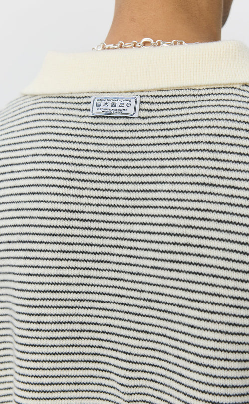 Mfpen - Charming Sweater - Marina Stripe Genser mfpen 