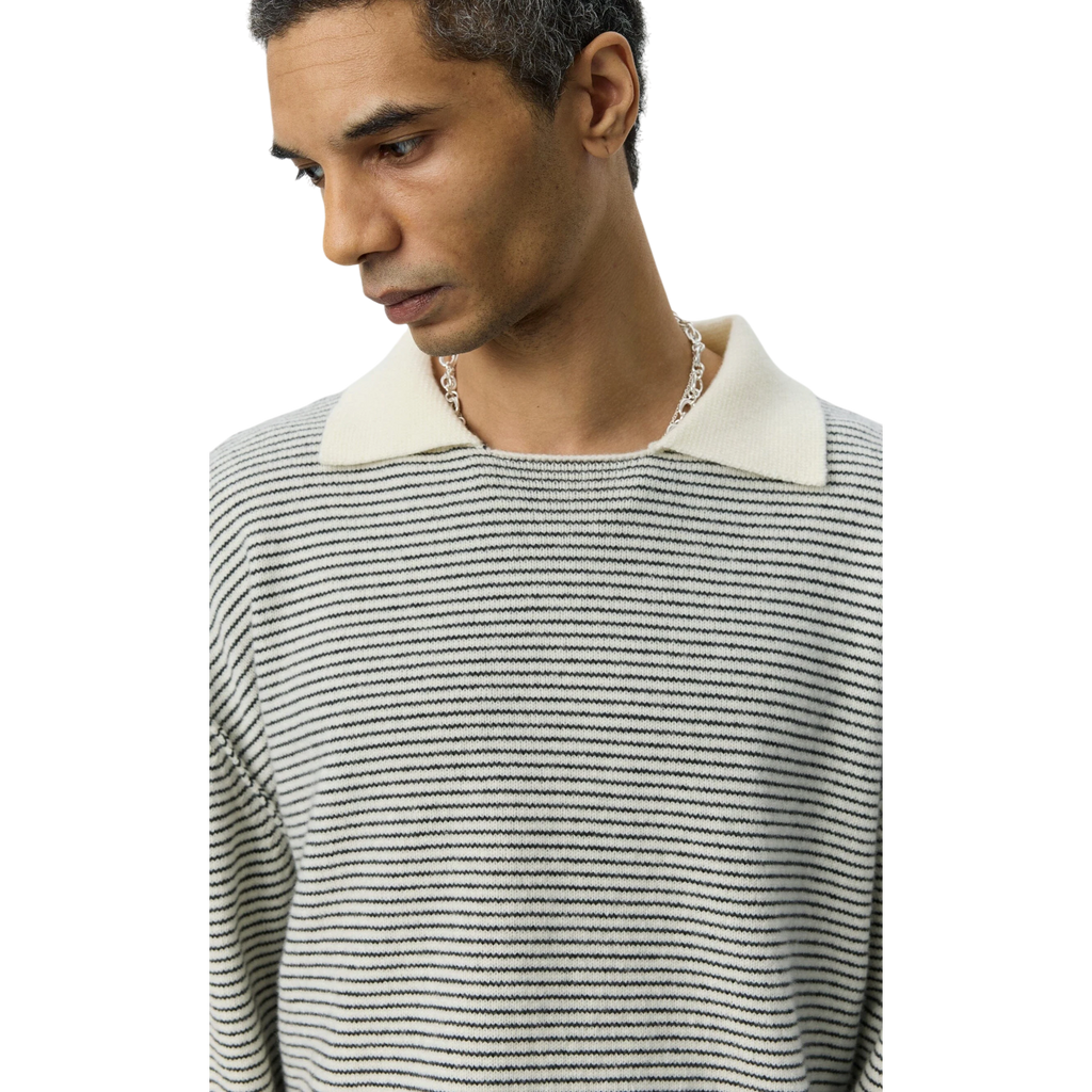 Mfpen - Charming Sweater - Marina Stripe Genser mfpen 