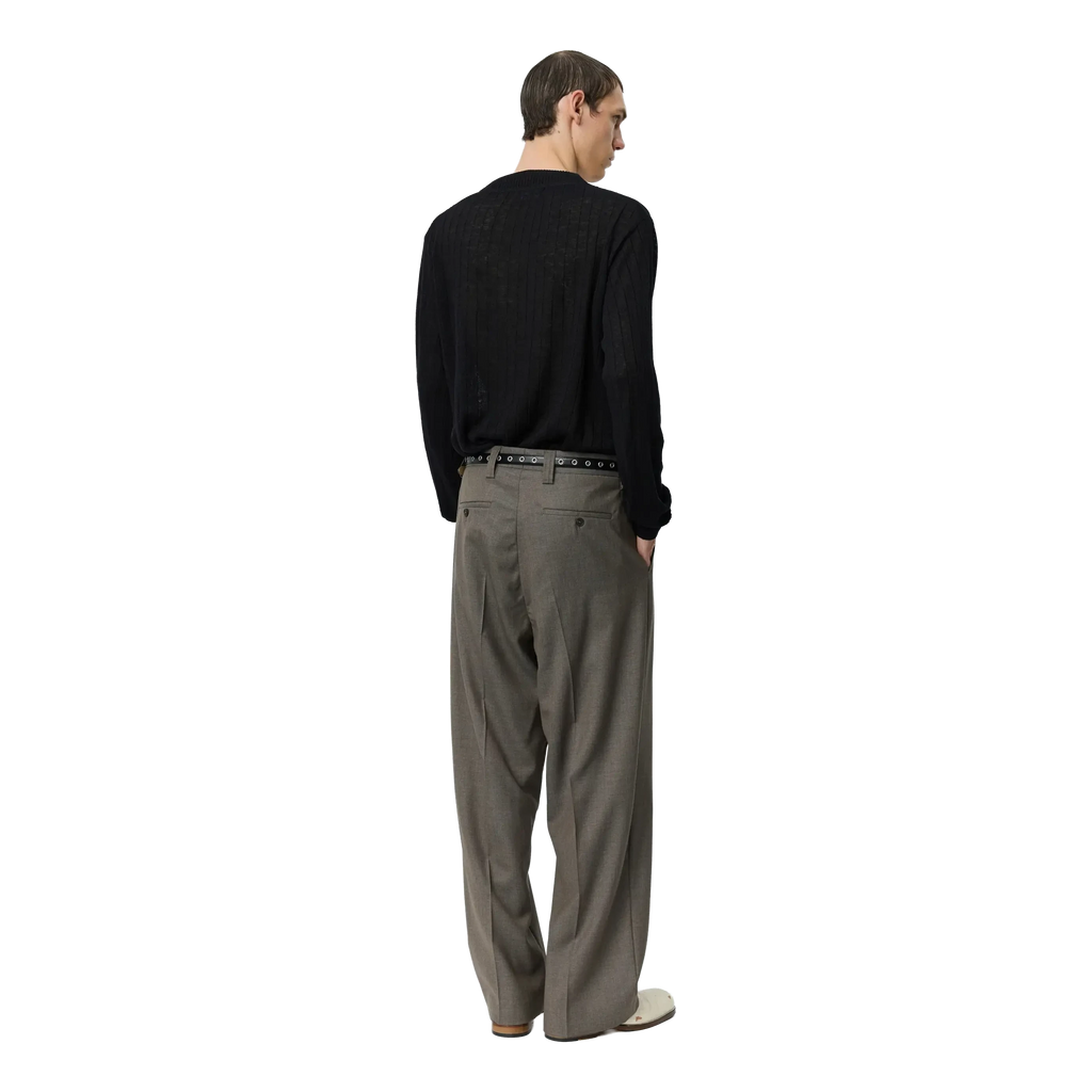 mfpen Classic Trousers - Light Taupe Wool Pants mfpen 