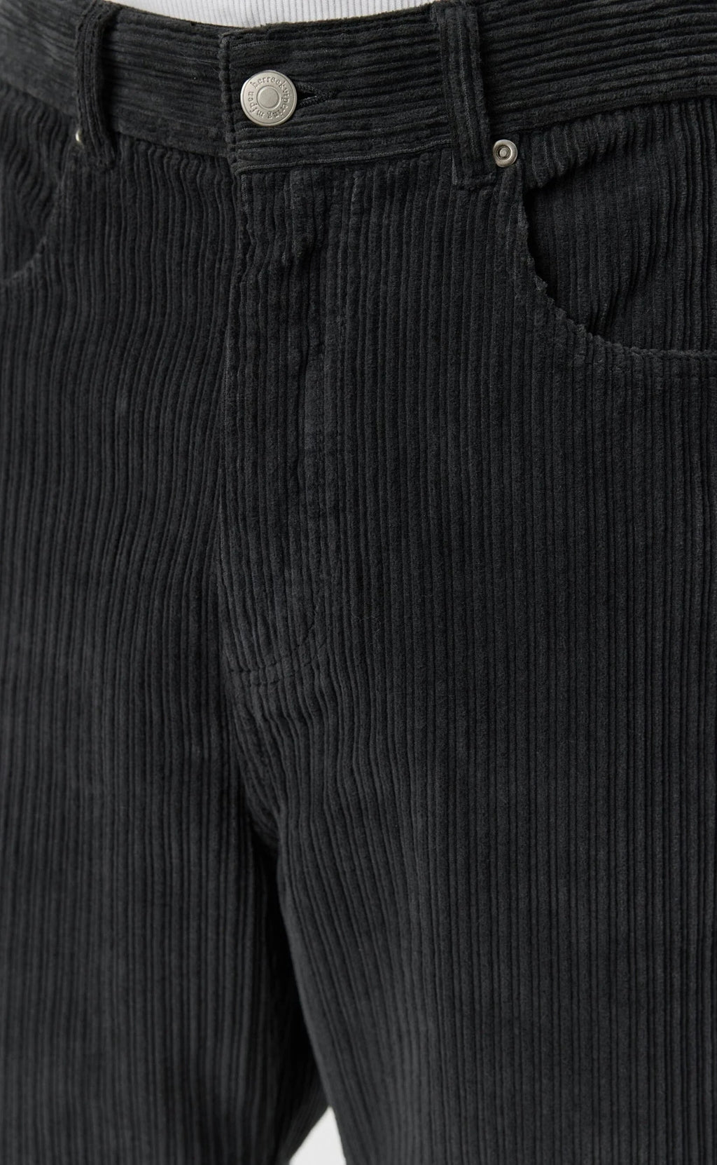 Mfpen - Cord Trousers - Anthracite Multi Wale Bukse mfpen 