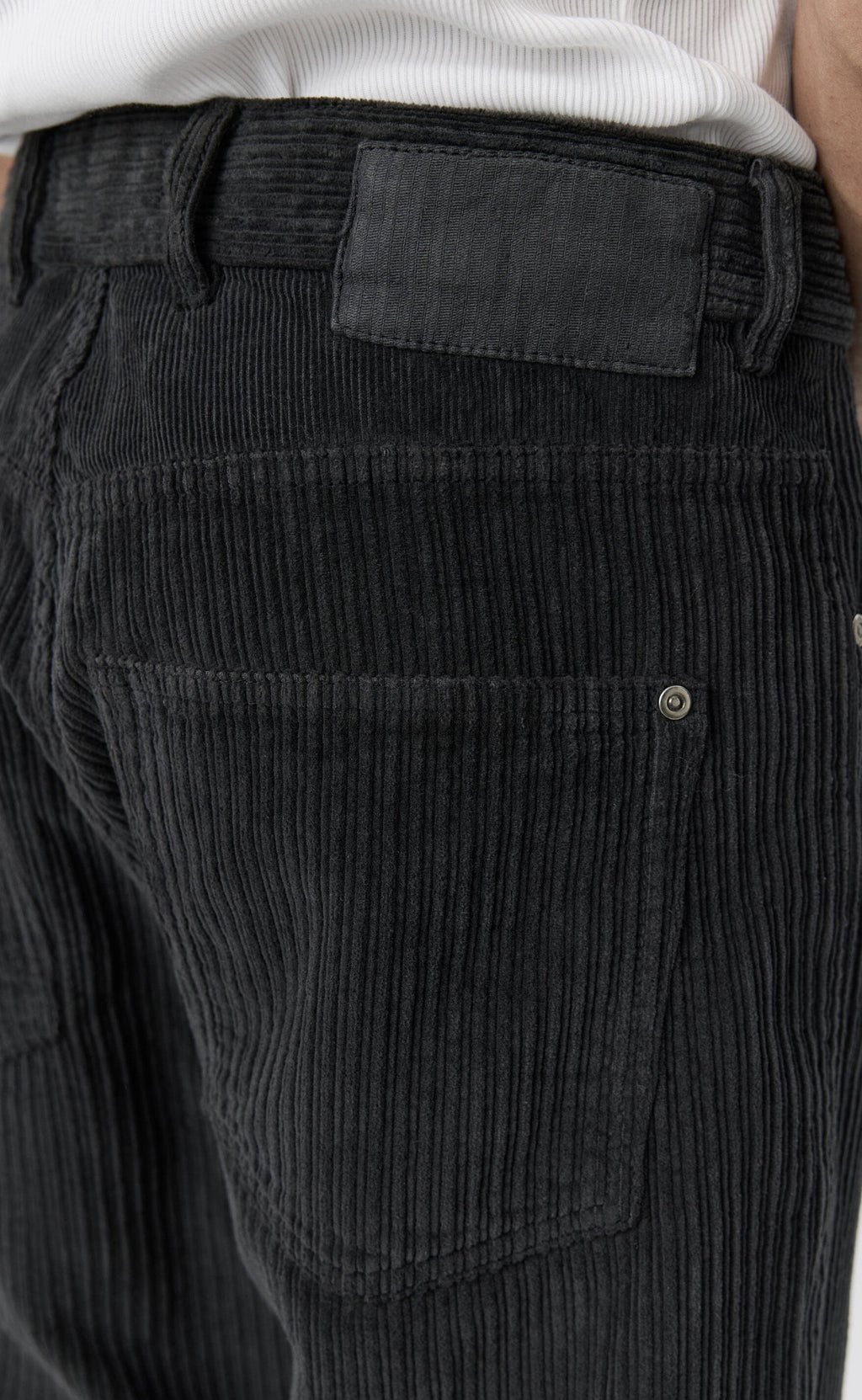 Mfpen - Cord Trousers - Anthracite Multi Wale Bukse mfpen 