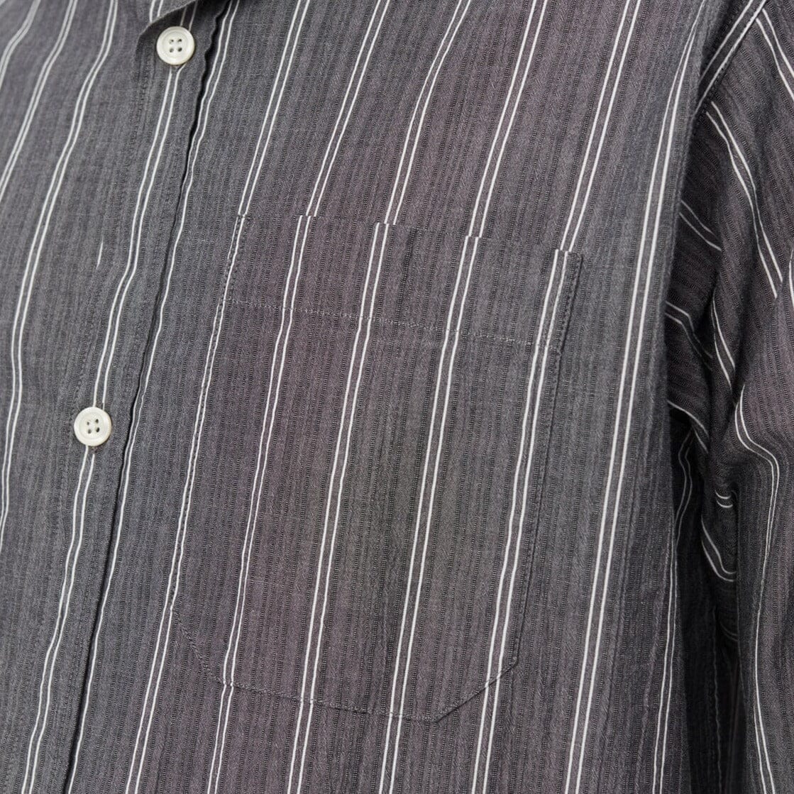 mfpen Distant Shirt - Grey Stripe Shirt mfpen 