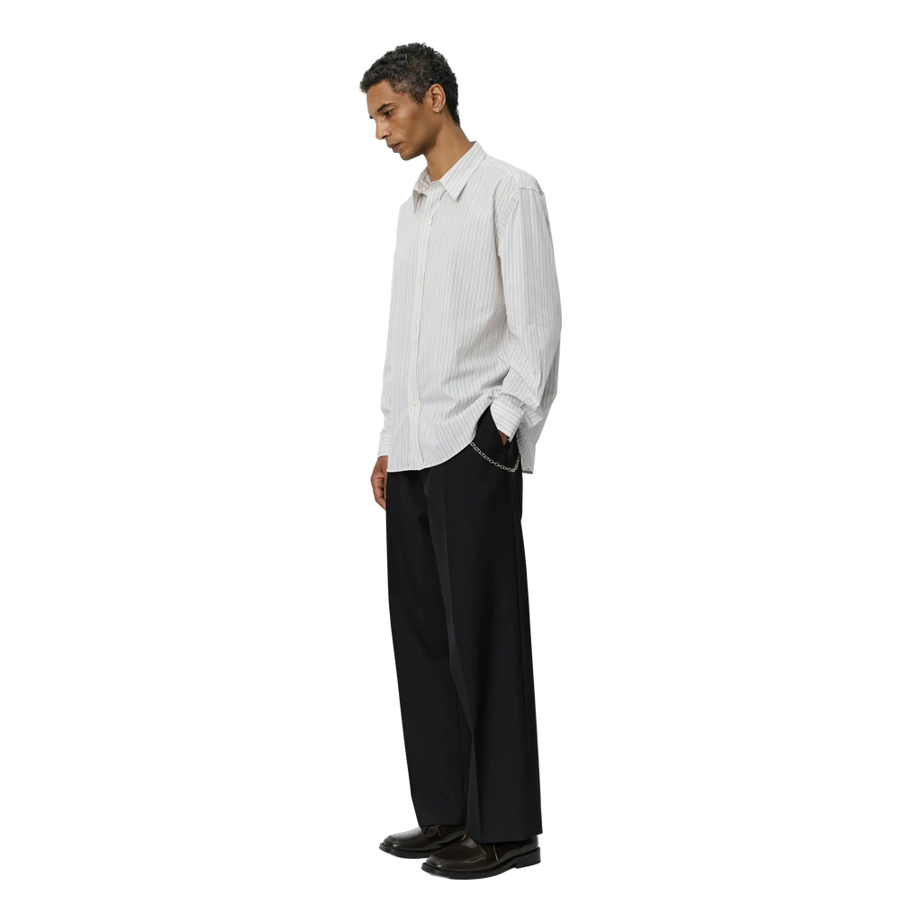 mfpen Evening Shirt - Off White Business Stripe Shirt mfpen 