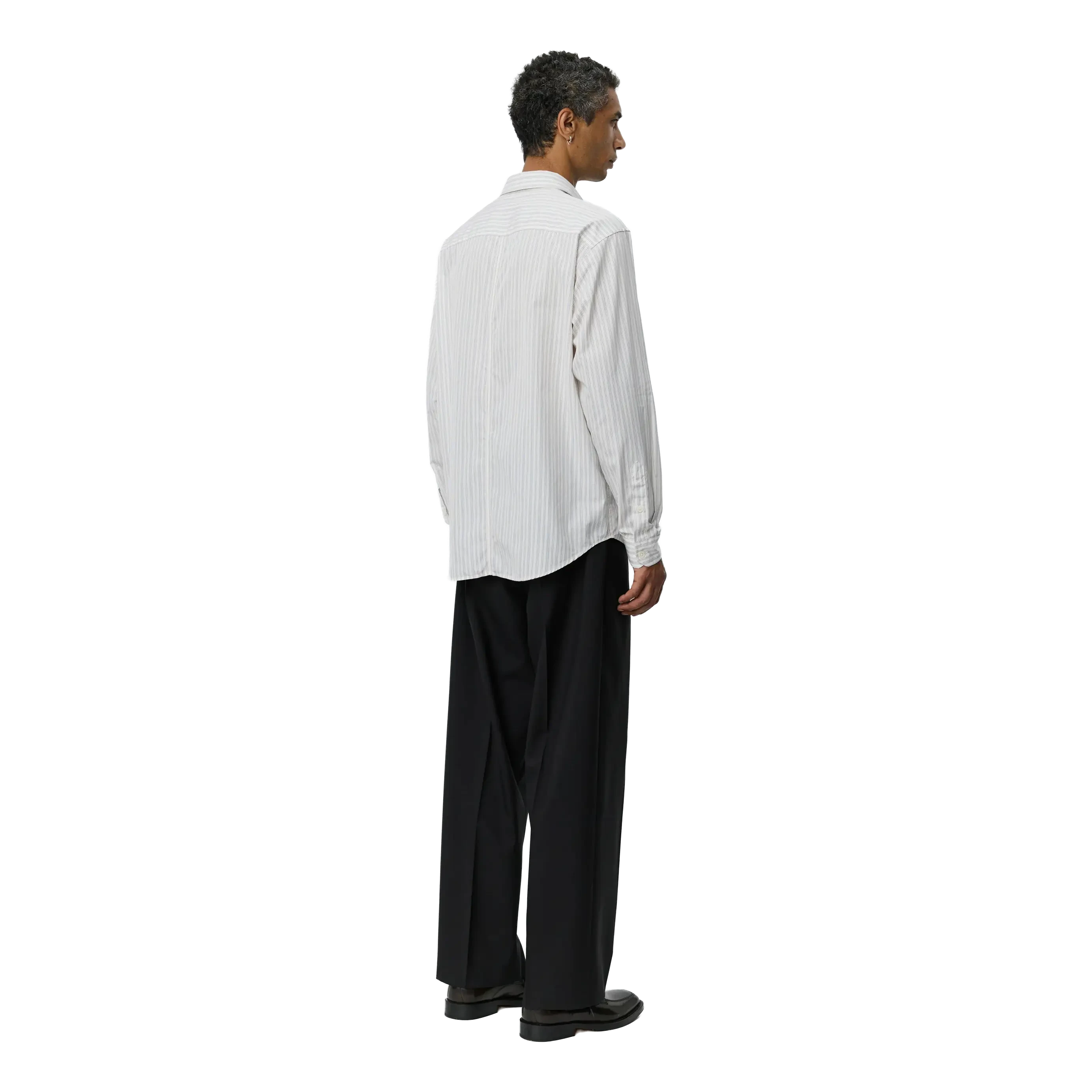 mfpen Evening Shirt - Off White Business Stripe Shirt mfpen 