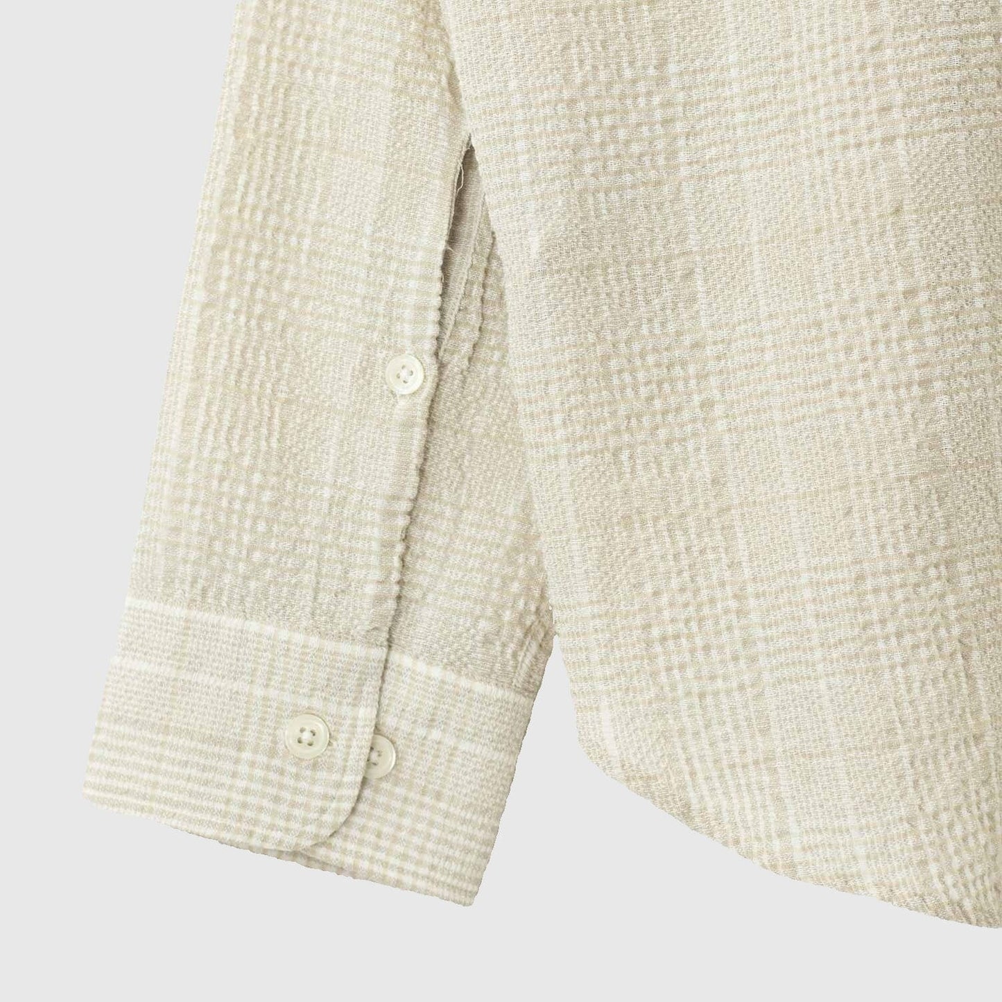 mfpen Exact Shirt - Dusty Seersucker Check Shirt mfpen 