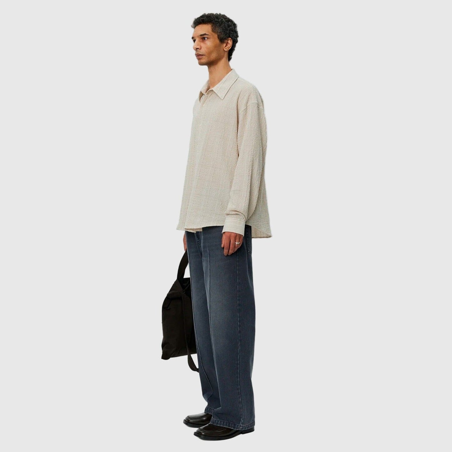 mfpen Exact Shirt - Dusty Seersucker Check Shirt mfpen 