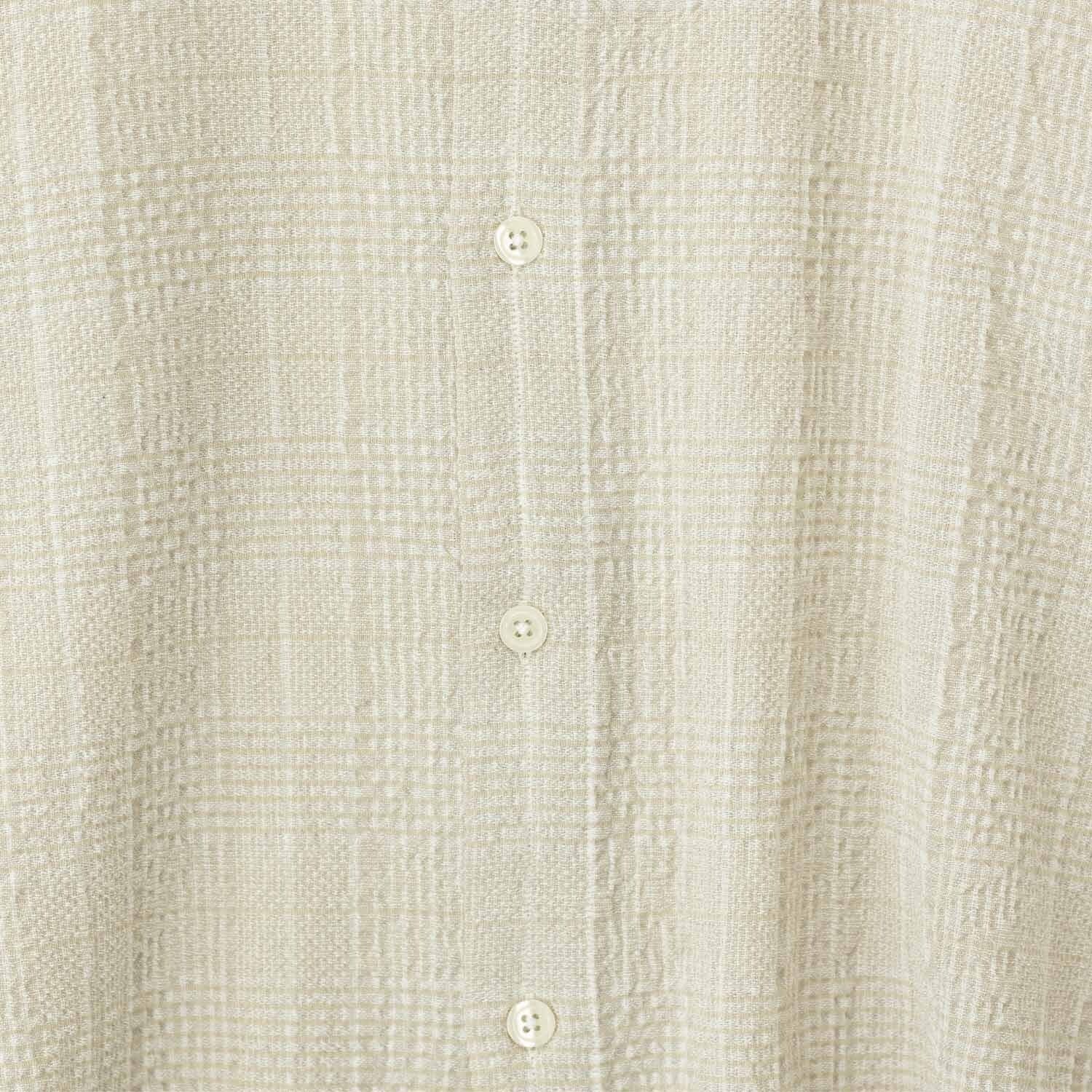 mfpen Exact Shirt - Dusty Seersucker Check Shirt mfpen 