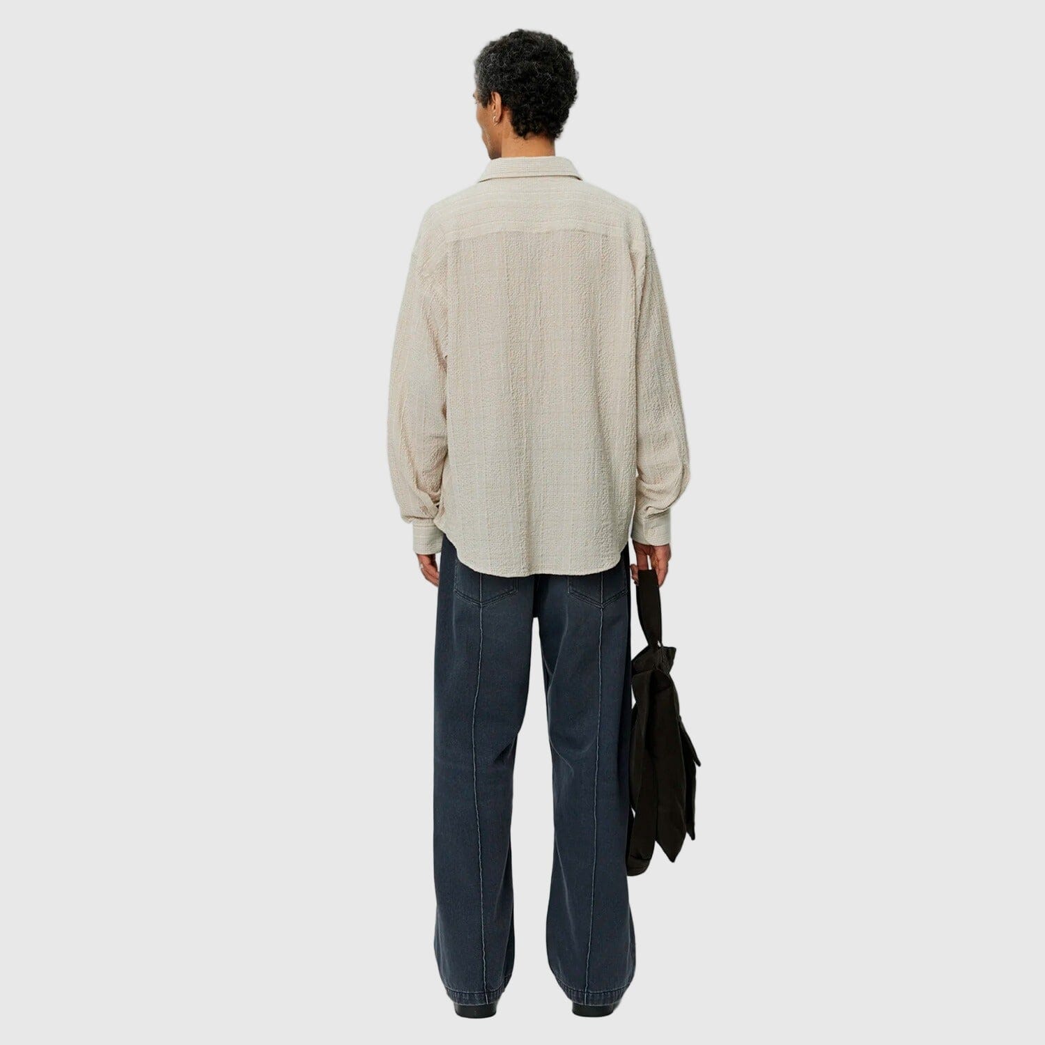 mfpen Exact Shirt - Dusty Seersucker Check Shirt mfpen 