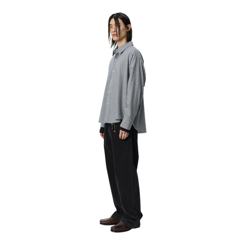 Mfpen - Exact Shirt - Light Grey Plaid Skjorte mfpen 