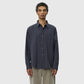 mfpen Executive Shirt - Dark Grey Double Stripe Shirt mfpen 