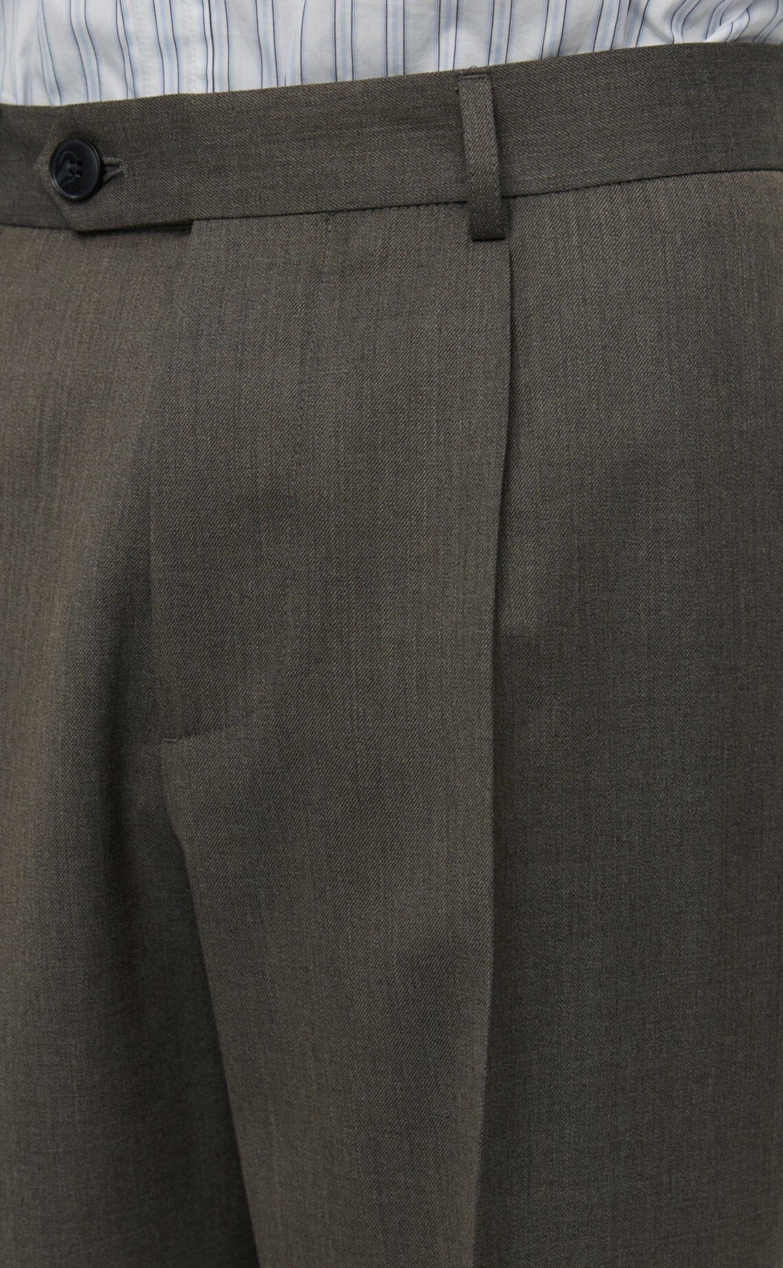 mfpen Formal Trousers - Taupe Wool Pants mfpen 