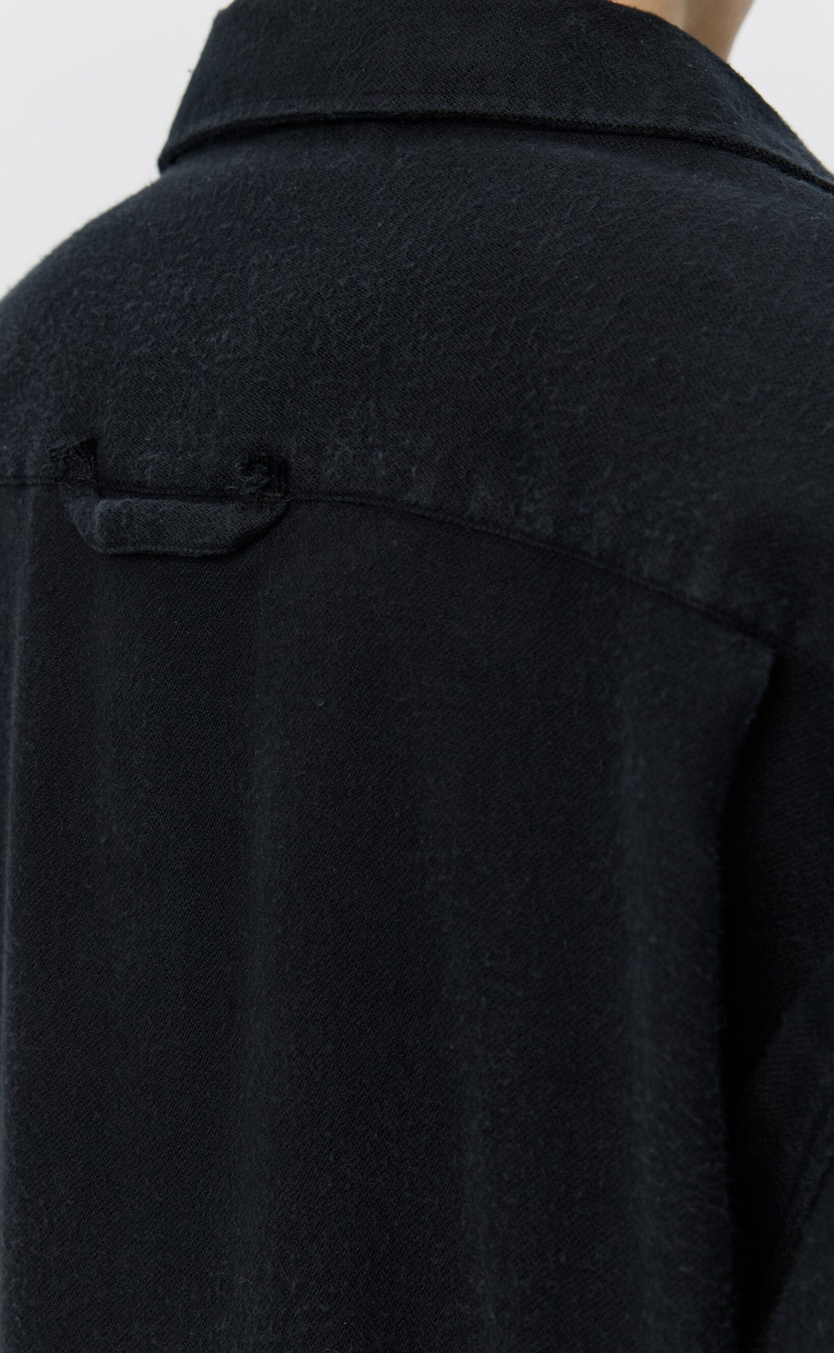 Mfpen - Gambler Shirt - Black Fuzz Tencel Skjorte mfpen 