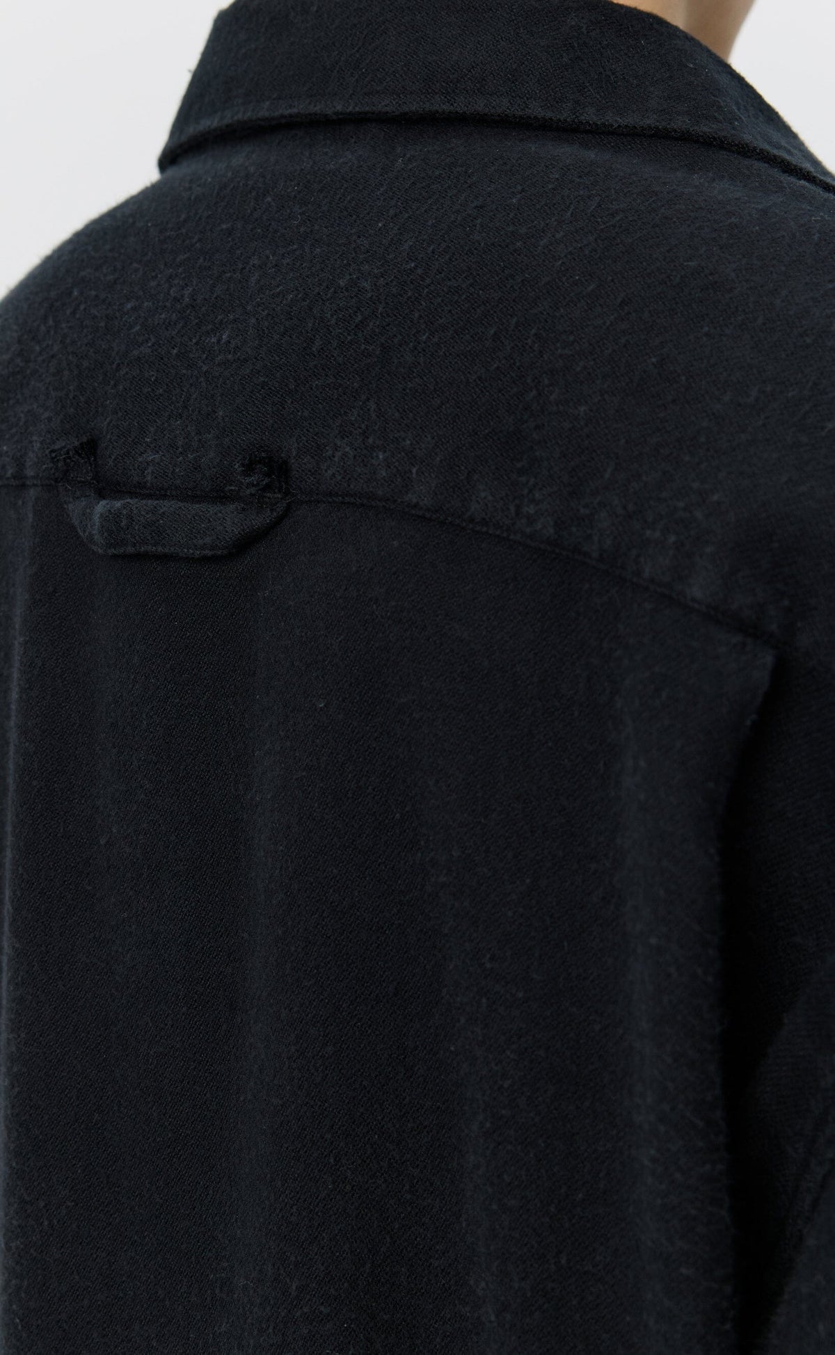 Mfpen - Gambler Shirt - Black Fuzz Tencel Skjorte mfpen 