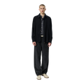 Mfpen - Gambler Shirt - Black Fuzz Tencel Skjorte mfpen 