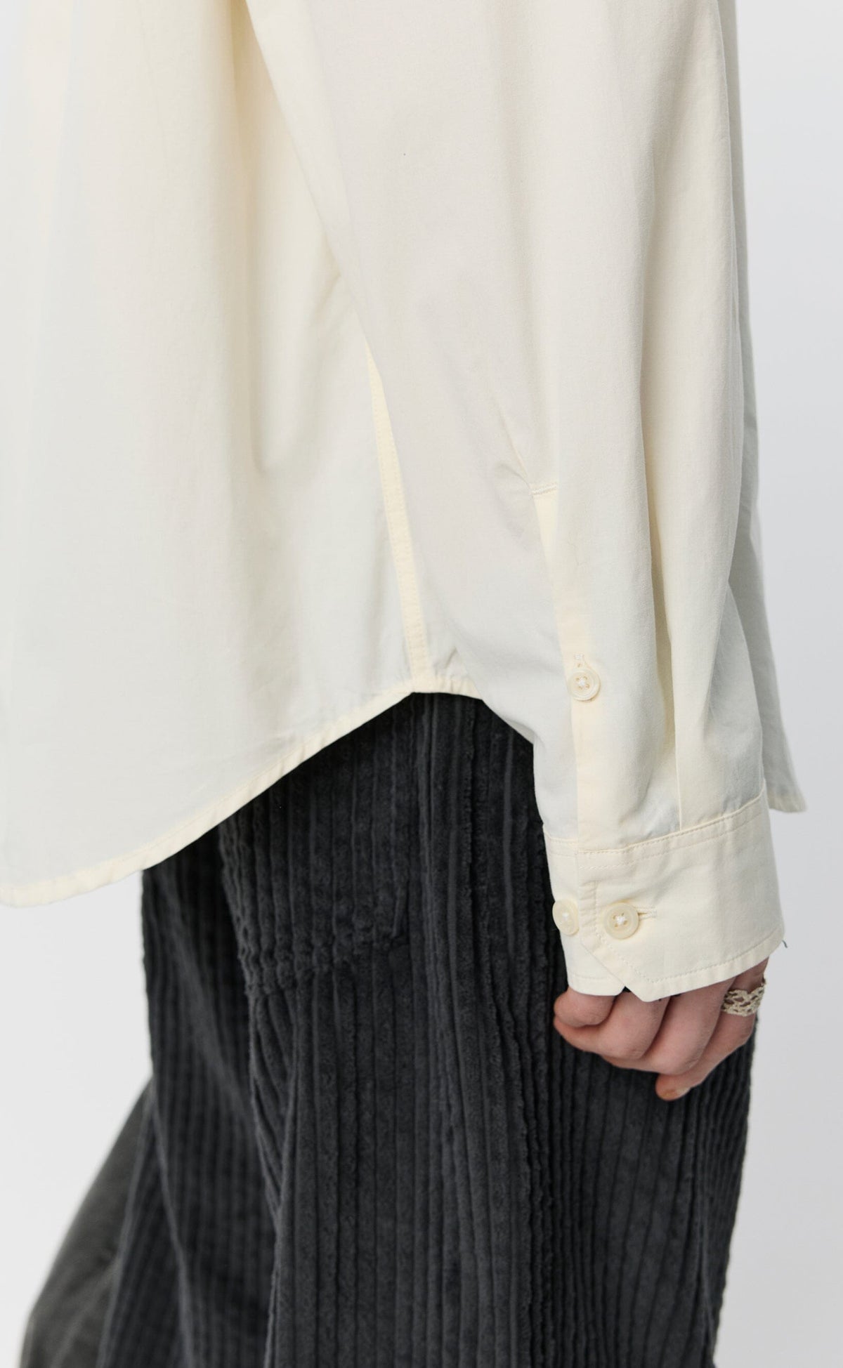 Mfpen - Generous Shirt - Broken White Skjorte mfpen 