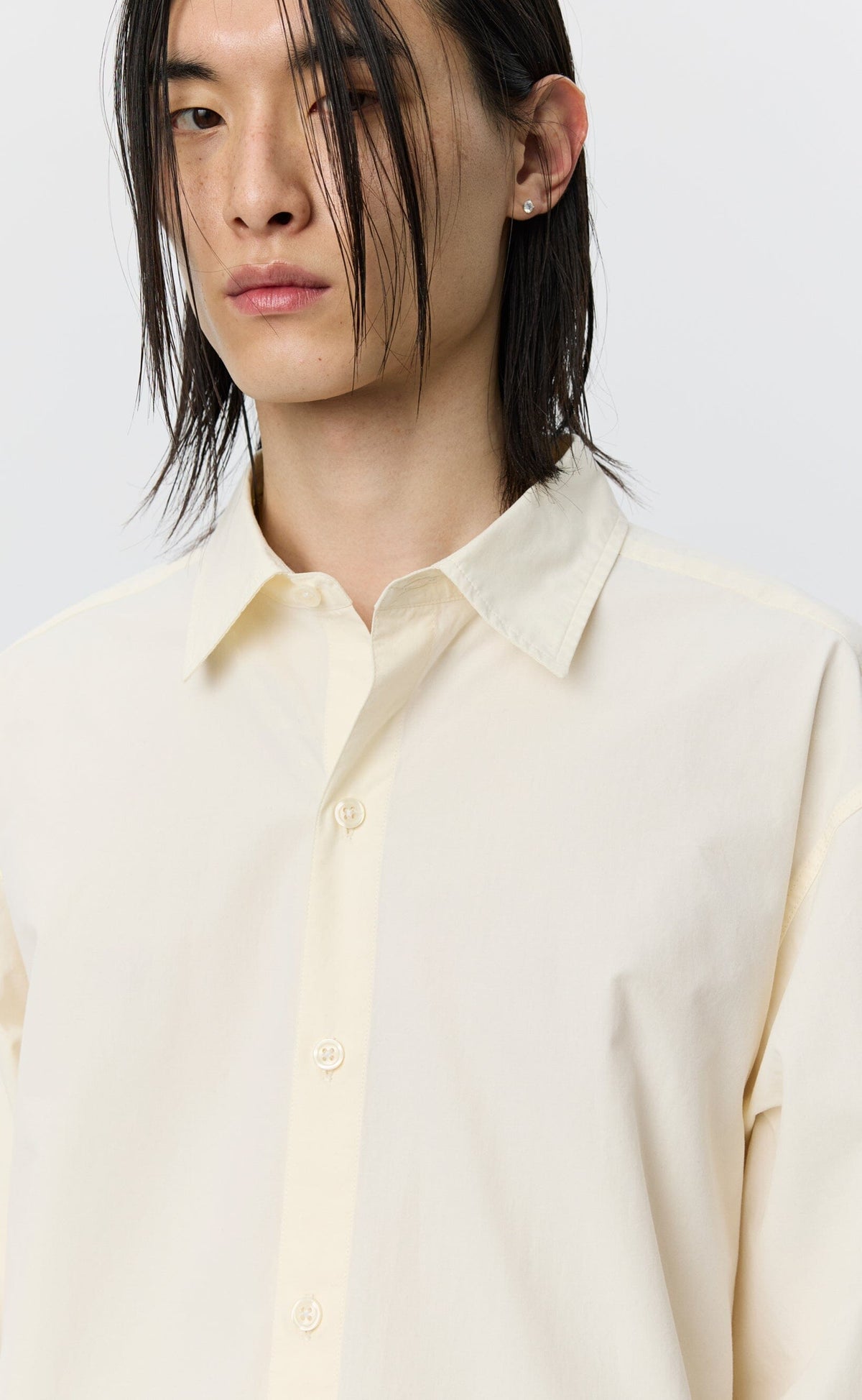 Mfpen - Generous Shirt - Broken White Skjorte mfpen 
