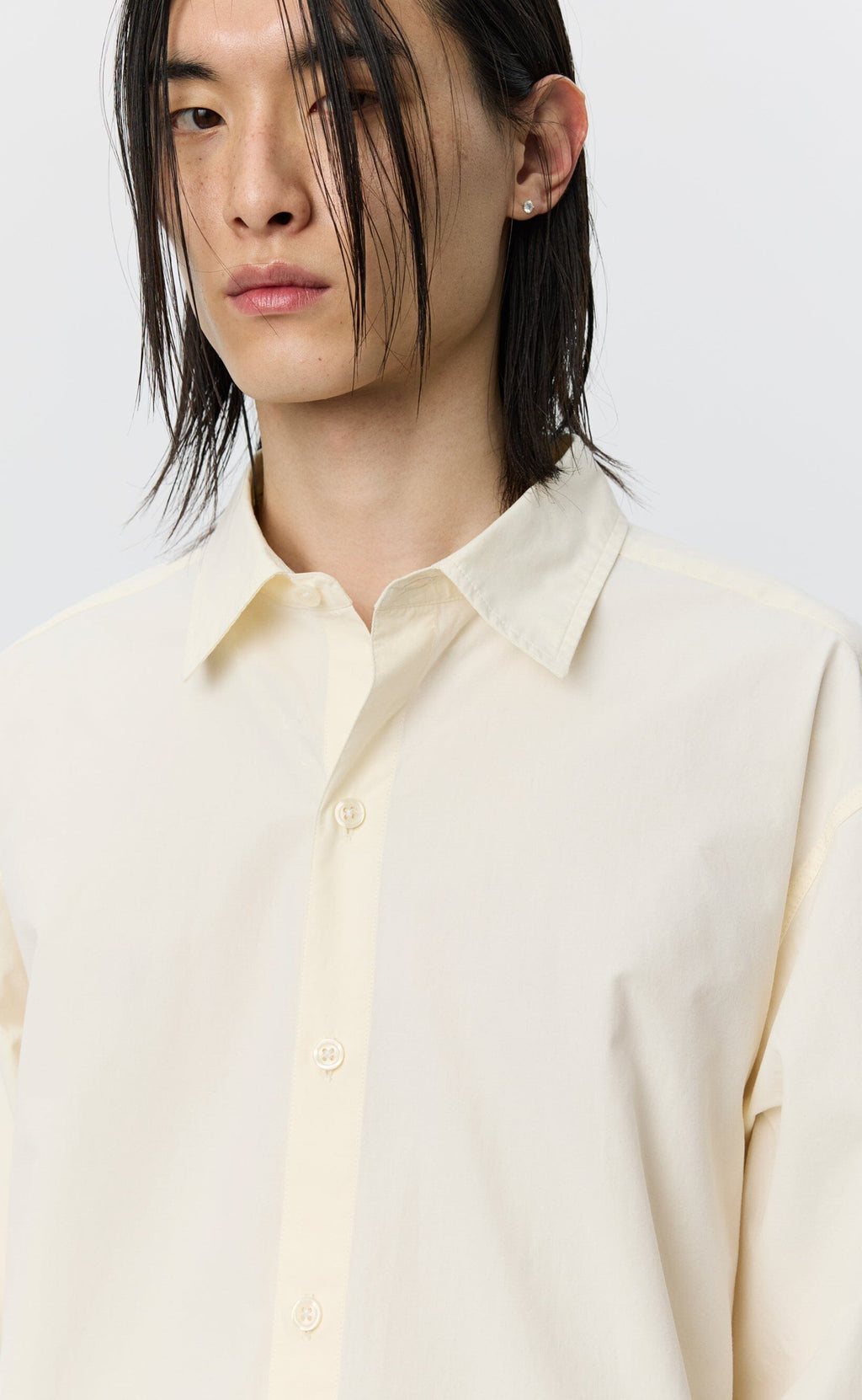 Mfpen - Generous Shirt - Broken White Skjorte mfpen 
