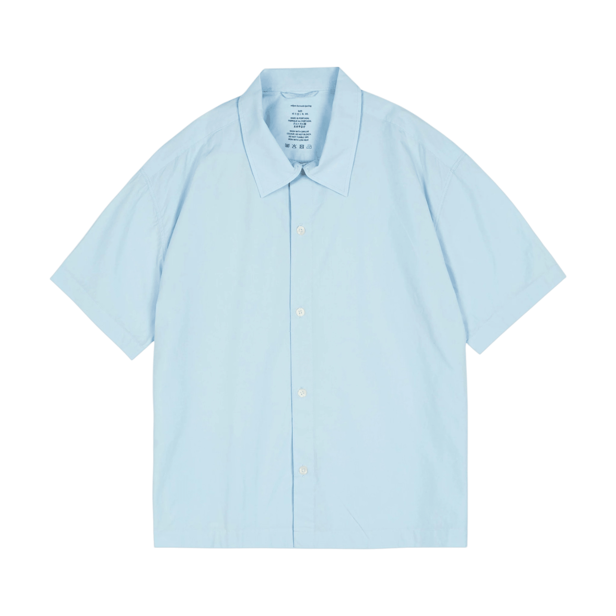 mfpen Holiday Shirt - Light Blue Shirt mfpen 