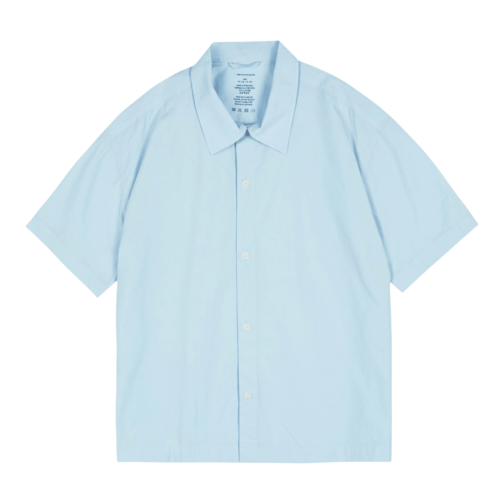 mfpen Holiday Shirt - Light Blue Shirt mfpen 