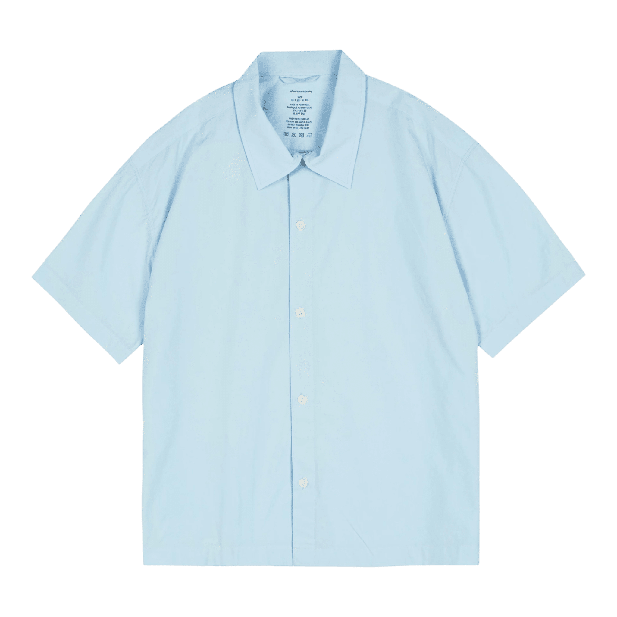 mfpen Holiday Shirt - Light Blue Shirt mfpen 
