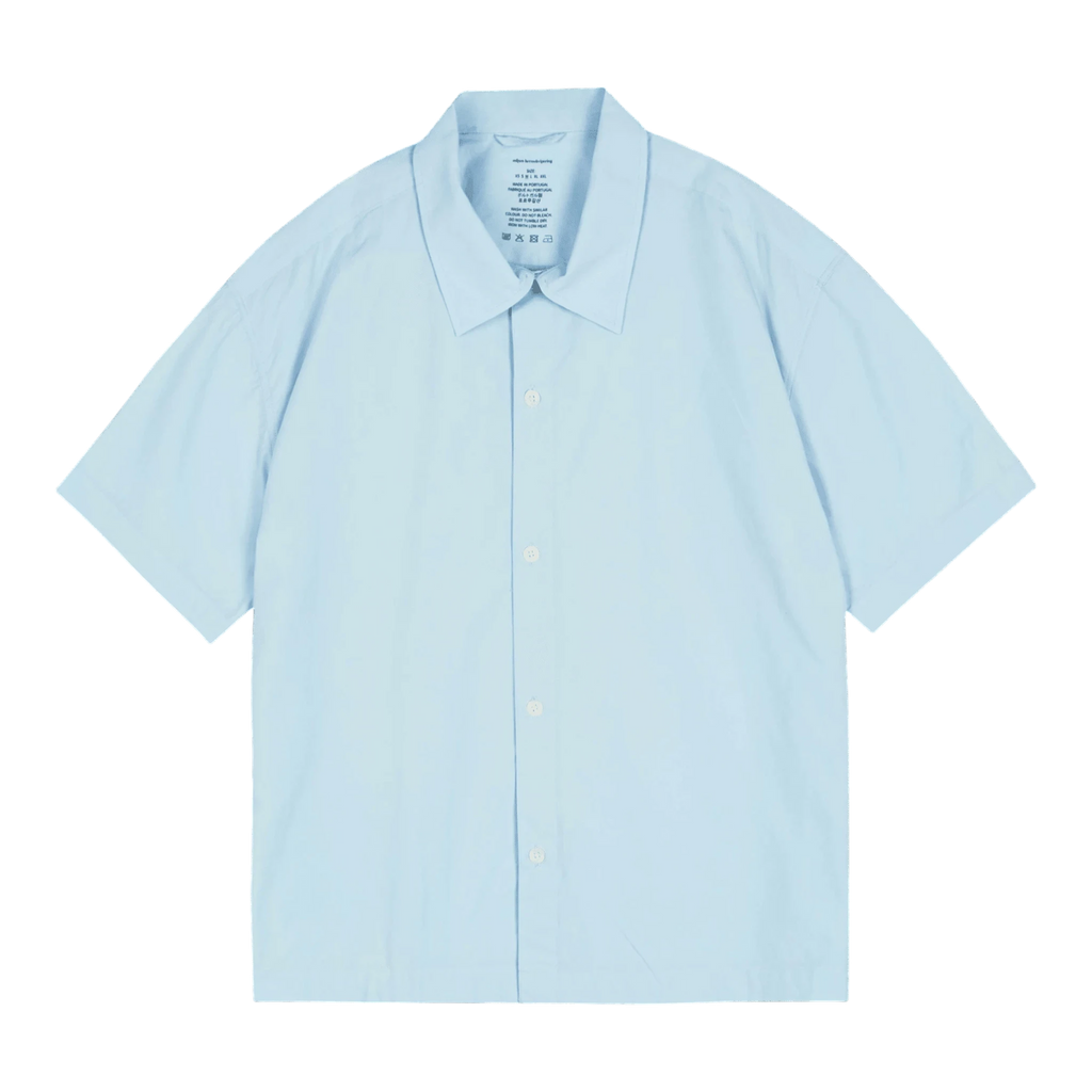 mfpen - Holiday Shirt - Light Blue Skjorte mfpen 