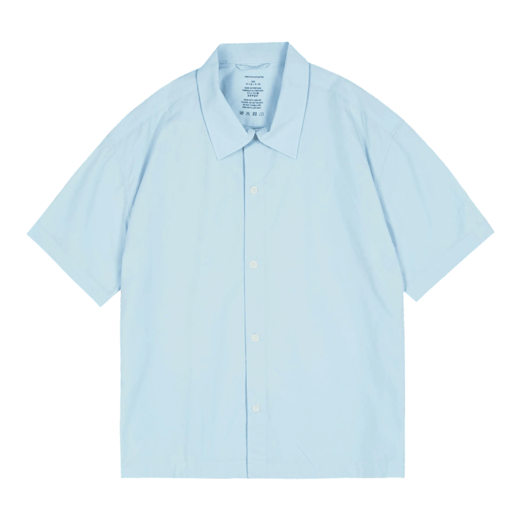 mfpen - Holiday Shirt - Light Blue Skjorte mfpen 