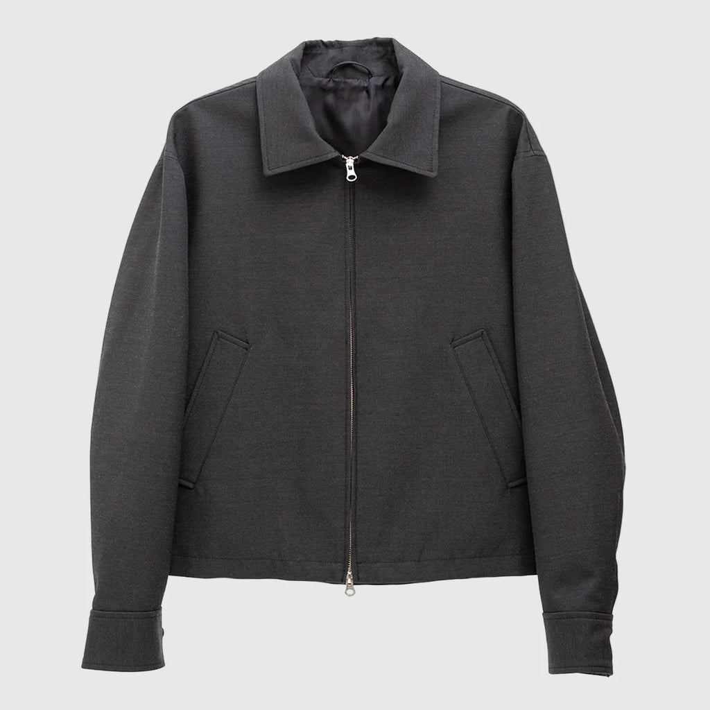 mfpen Mail Jacket - Dark Grey Wool Jacket mfpen 