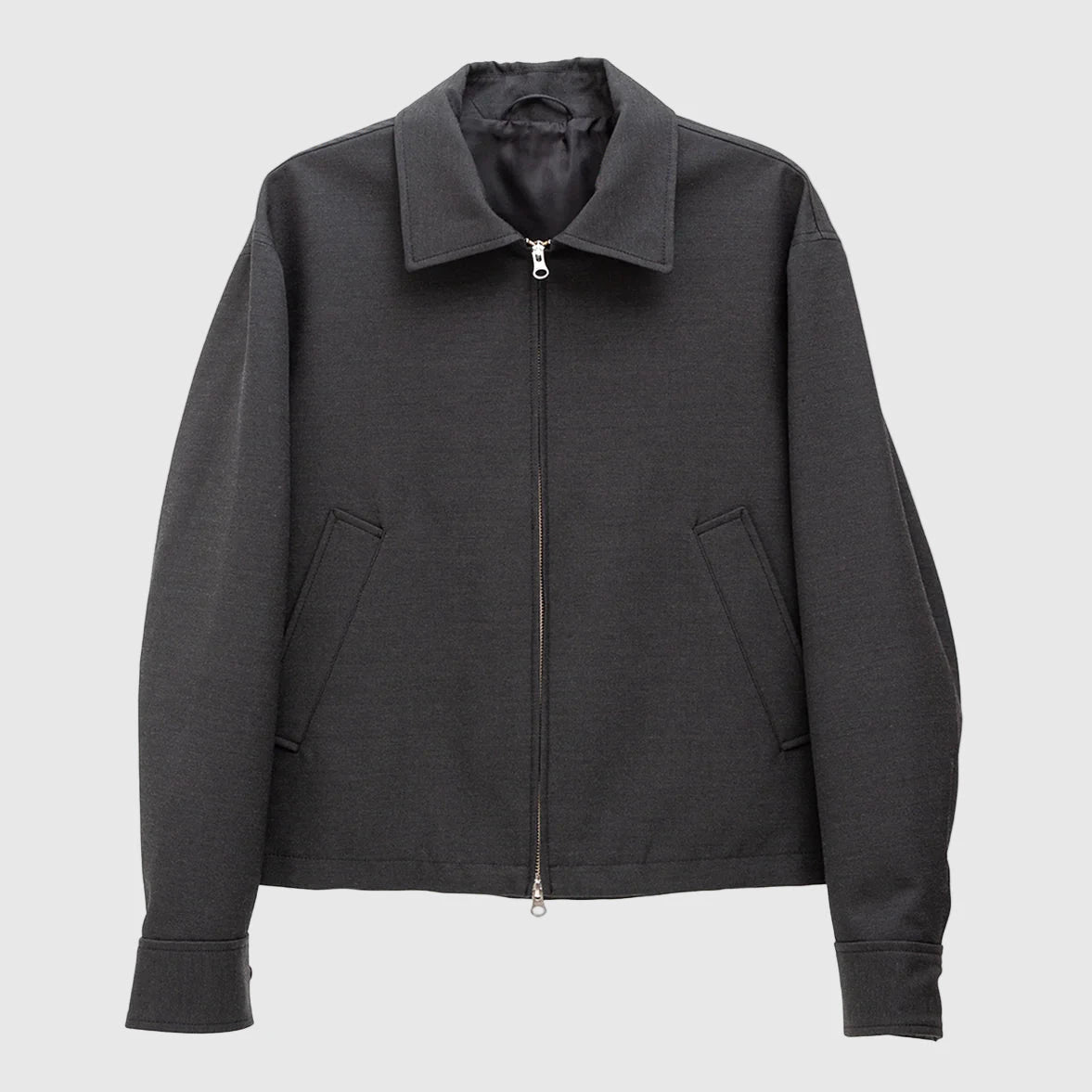 mfpen Mail Jacket - Dark Grey Wool Jacket mfpen 