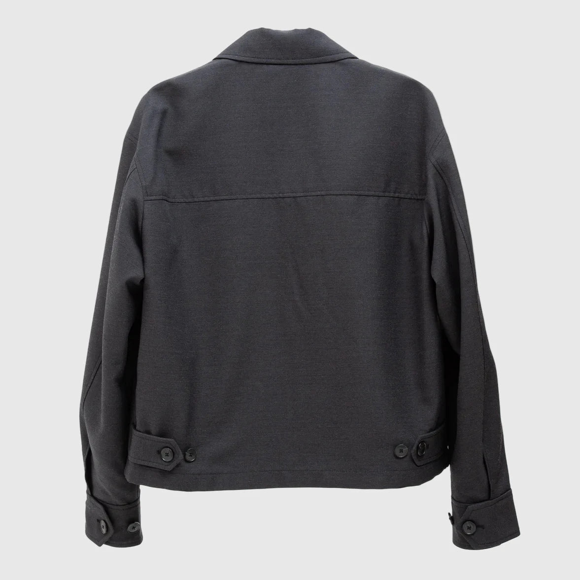 mfpen Mail Jacket - Dark Grey Wool Jacket mfpen 