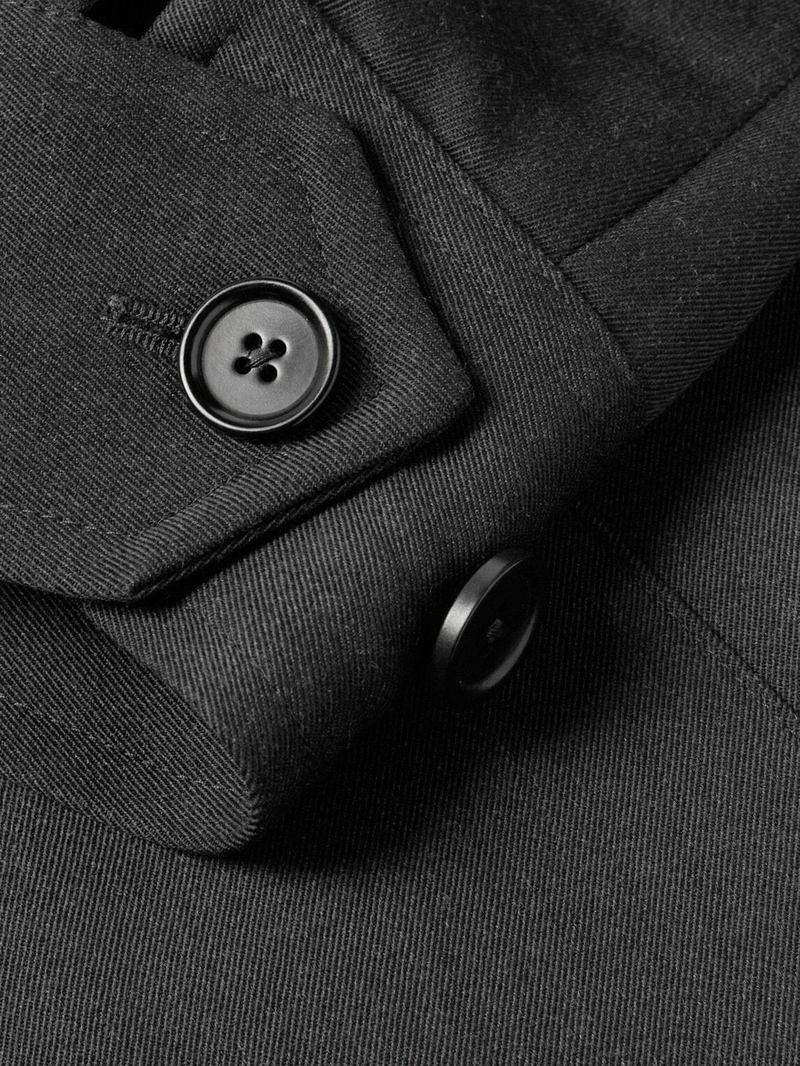 mfpen Mail Jacket - Dark Grey Wool Jacket mfpen 