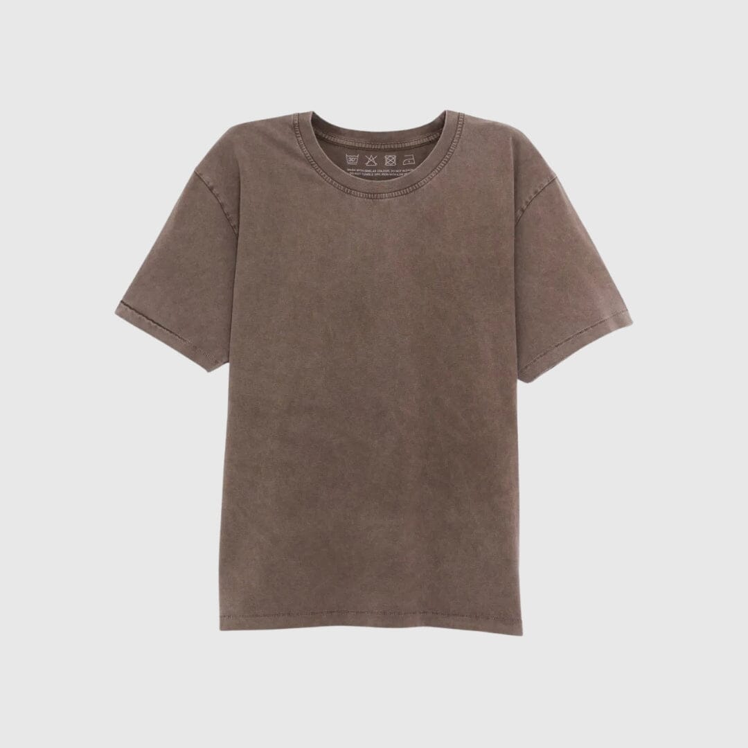 mfpen New Tee - Washed Brown T-shirt mfpen 