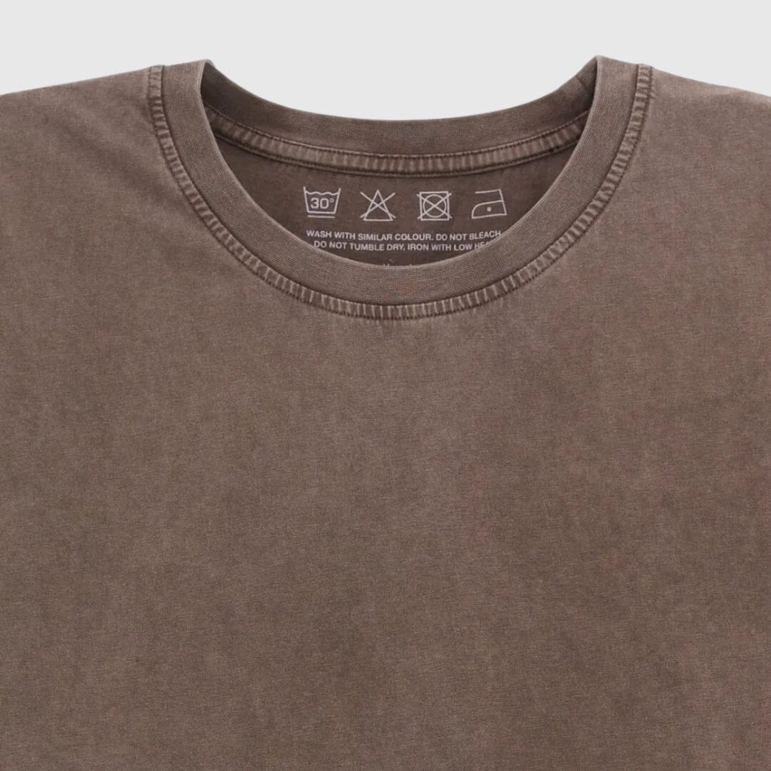 mfpen New Tee - Washed Brown T-shirt mfpen 
