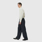 mfpen Service Trousers - Solid Grey Wool Pants mfpen 