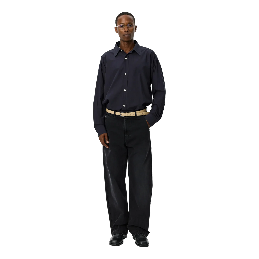 mfpen Straight Cut Jeans - Faded Black Pants mfpen 