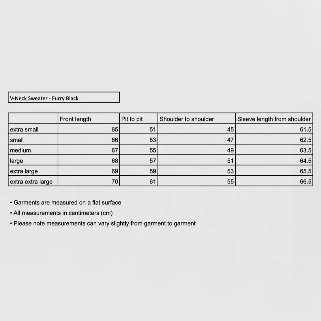 mfpen V-Neck Sweater - Furry Black Knitwear mfpen 