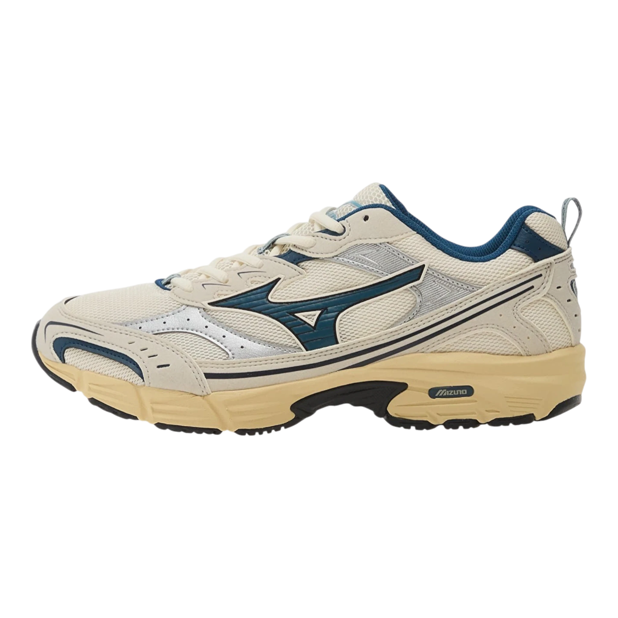 Mizuno MXR Sneakers - Pristine/Sailor Blue/Silver Bi Sneakers Mizuno 