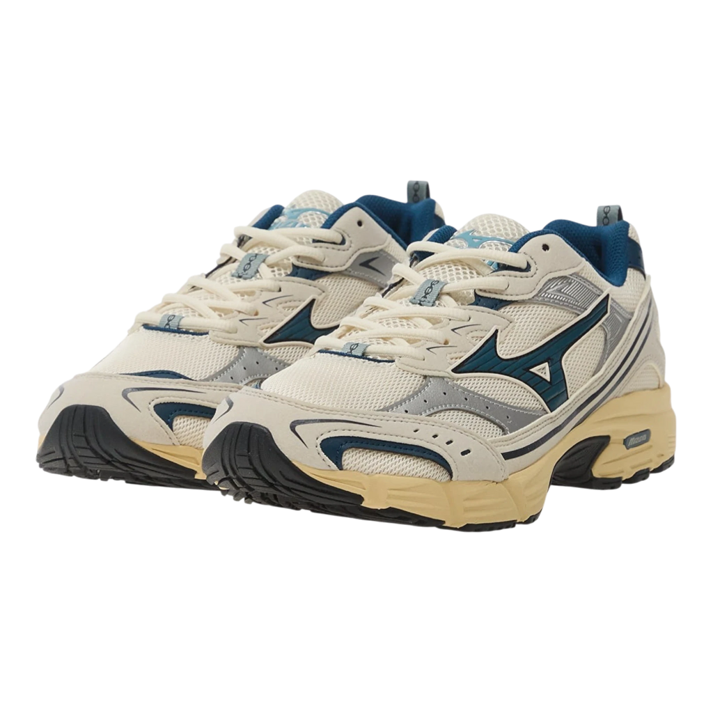Mizuno MXR Sneakers - Pristine/Sailor Blue/Silver Bi Sneakers Mizuno 