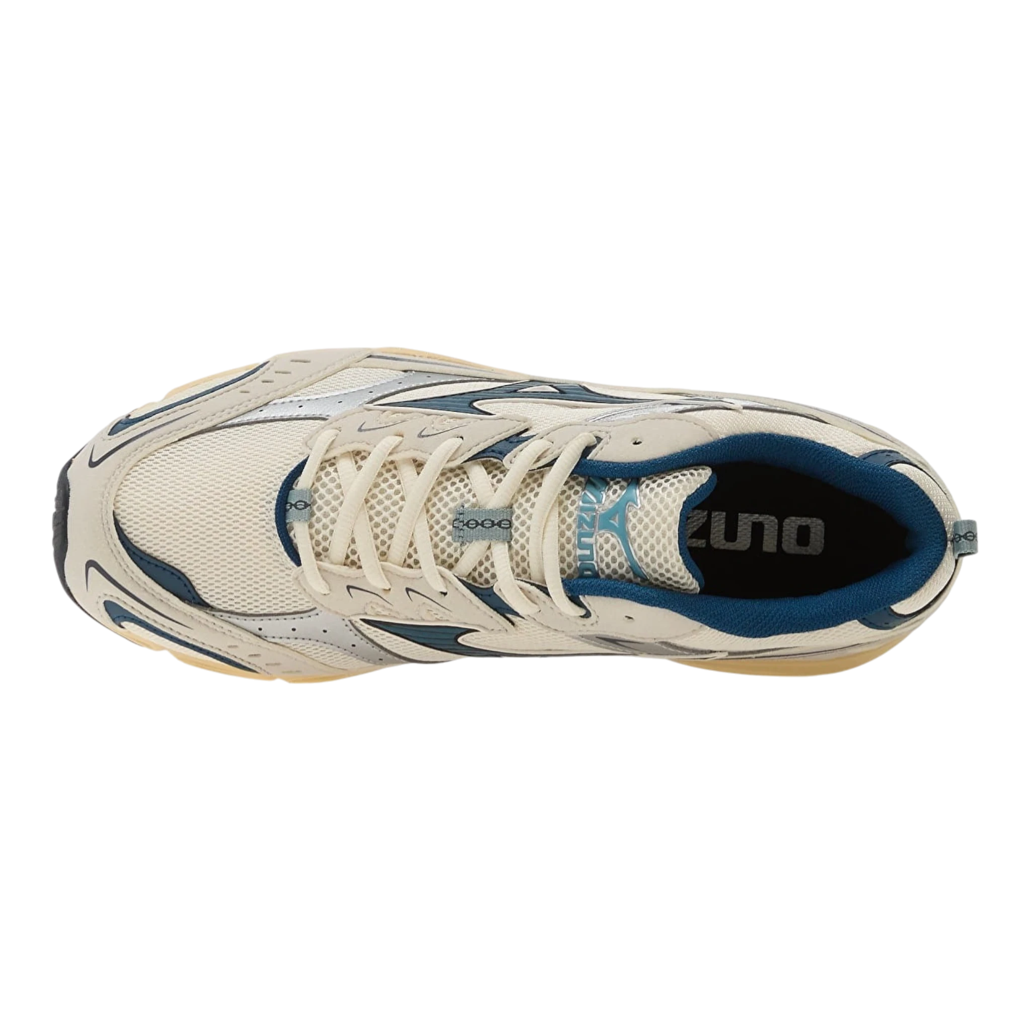 Mizuno MXR Sneakers - Pristine/Sailor Blue/Silver Bi Sneakers Mizuno 