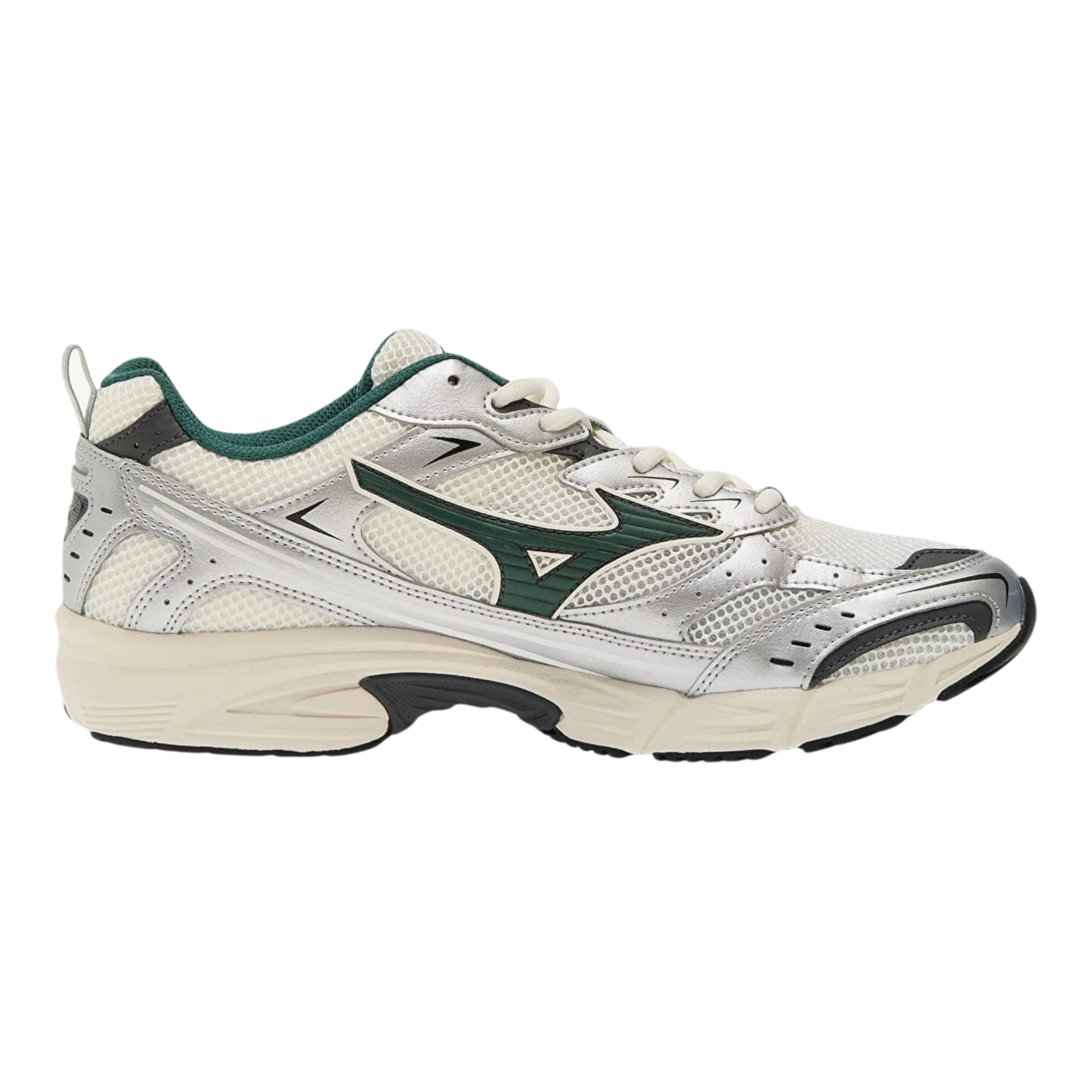 Mizuno MXR Sneakers - Snow / White / Bistro Green / Silver Sneakers Mizuno 