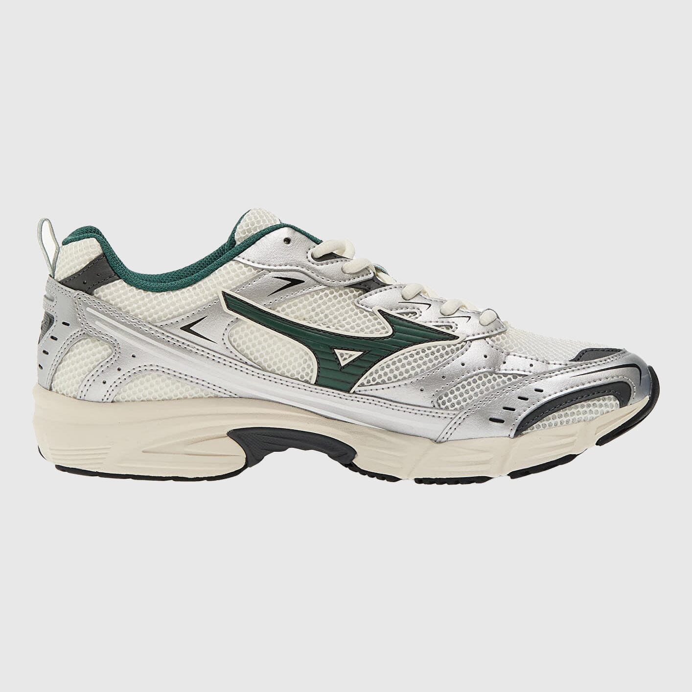 Mizuno MXR Sneakers - Snow / White / Bistro Green / Silver Sneakers Mizuno 