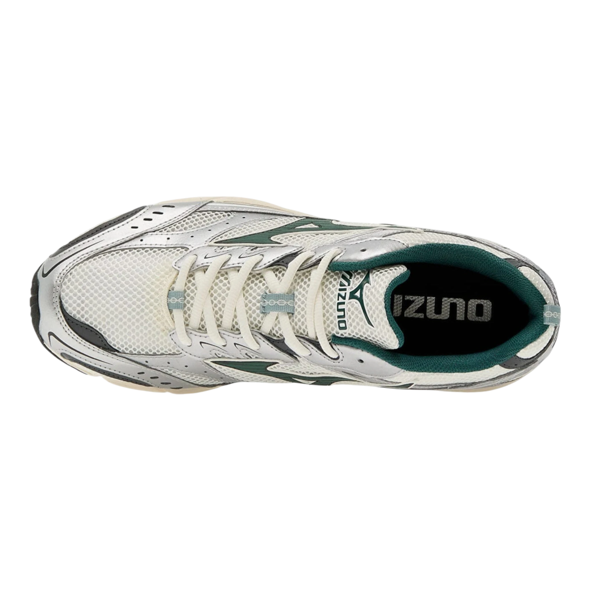 Mizuno MXR Sneakers - Snow / White / Bistro Green / Silver Sneakers Mizuno 
