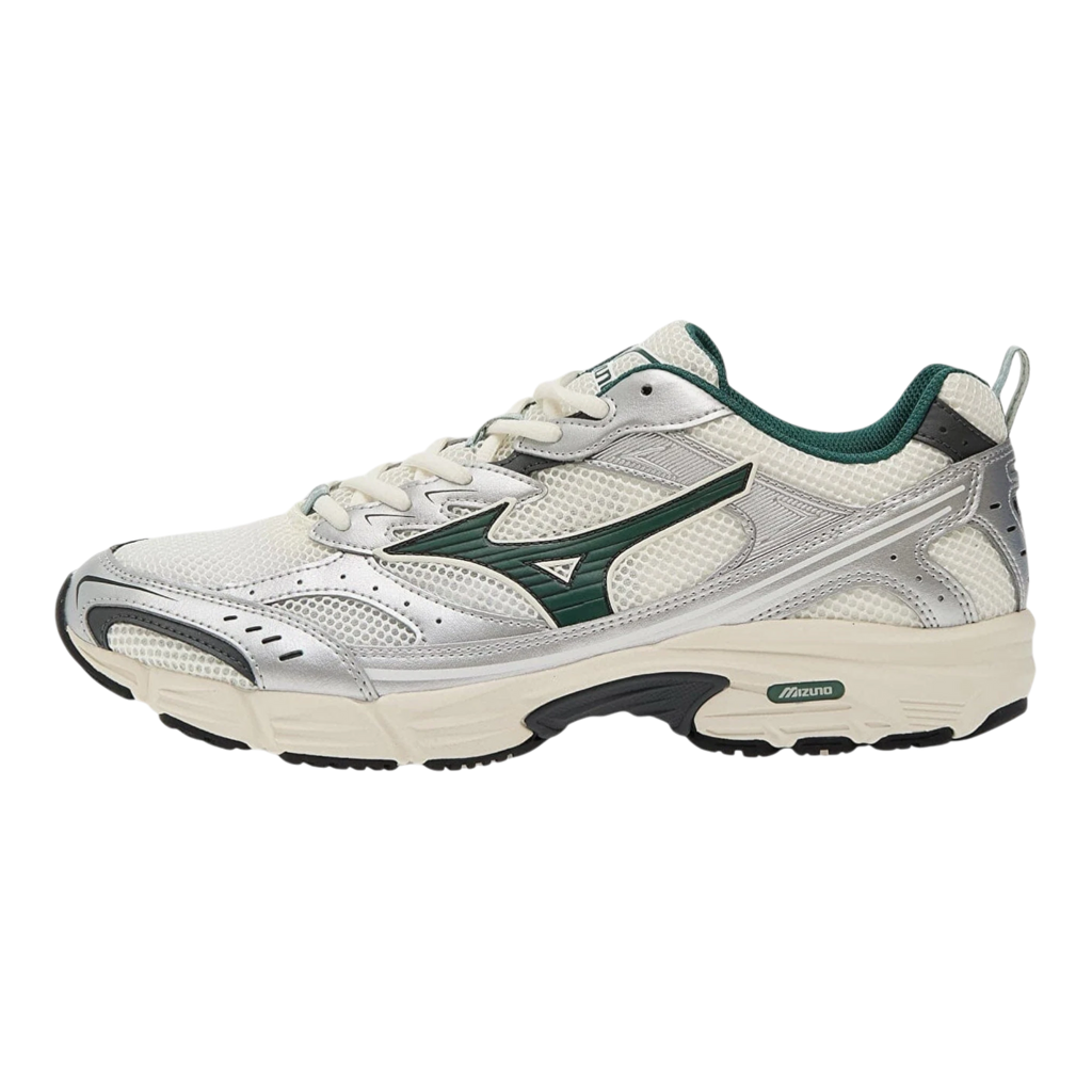 Mizuno MXR Sneakers - Snow / White / Bistro Green / Silver Sneakers Mizuno 