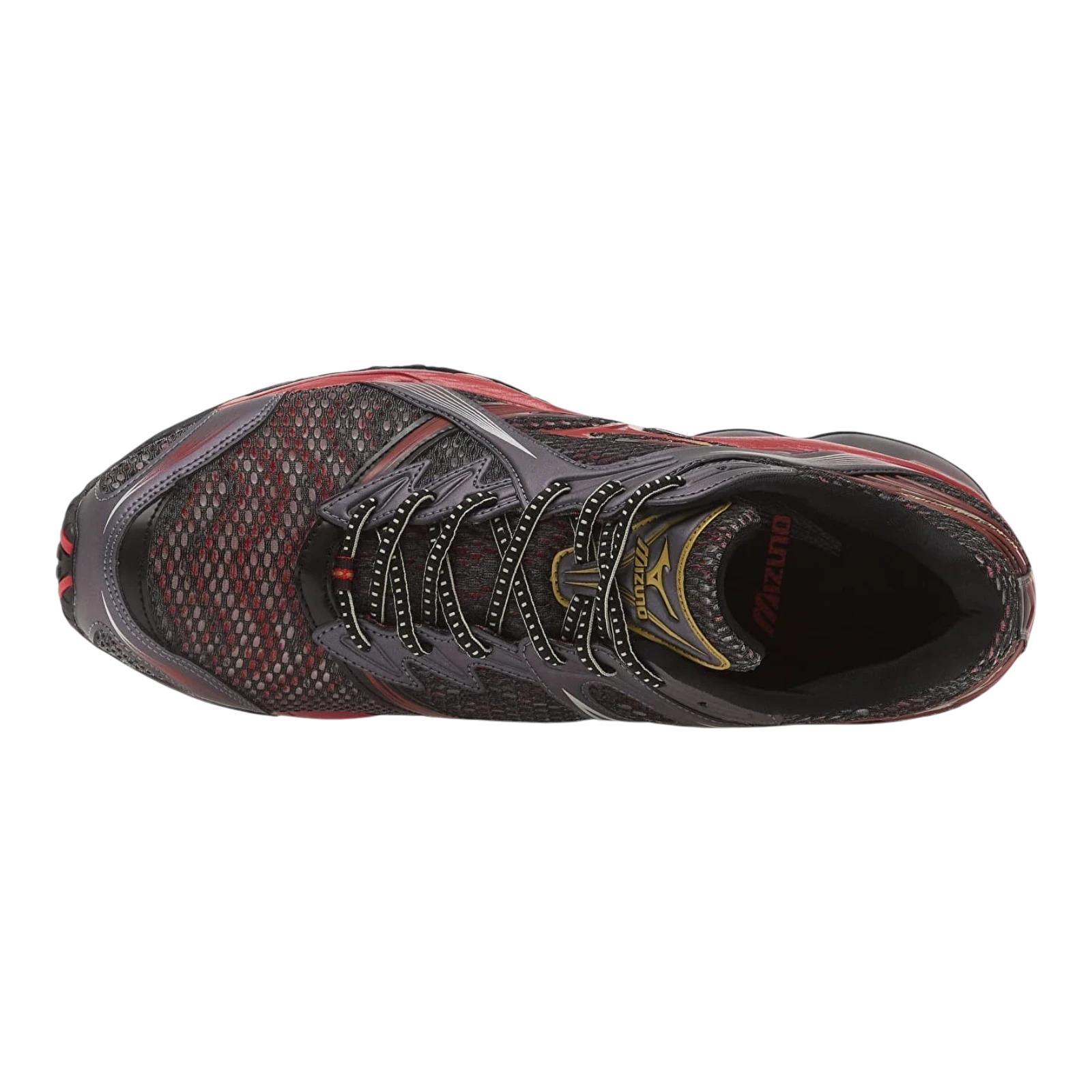 Mizuno - Wave Prophecy 1 - Harbor Mist/Chinese Red/Black Sneakers Mizuno 