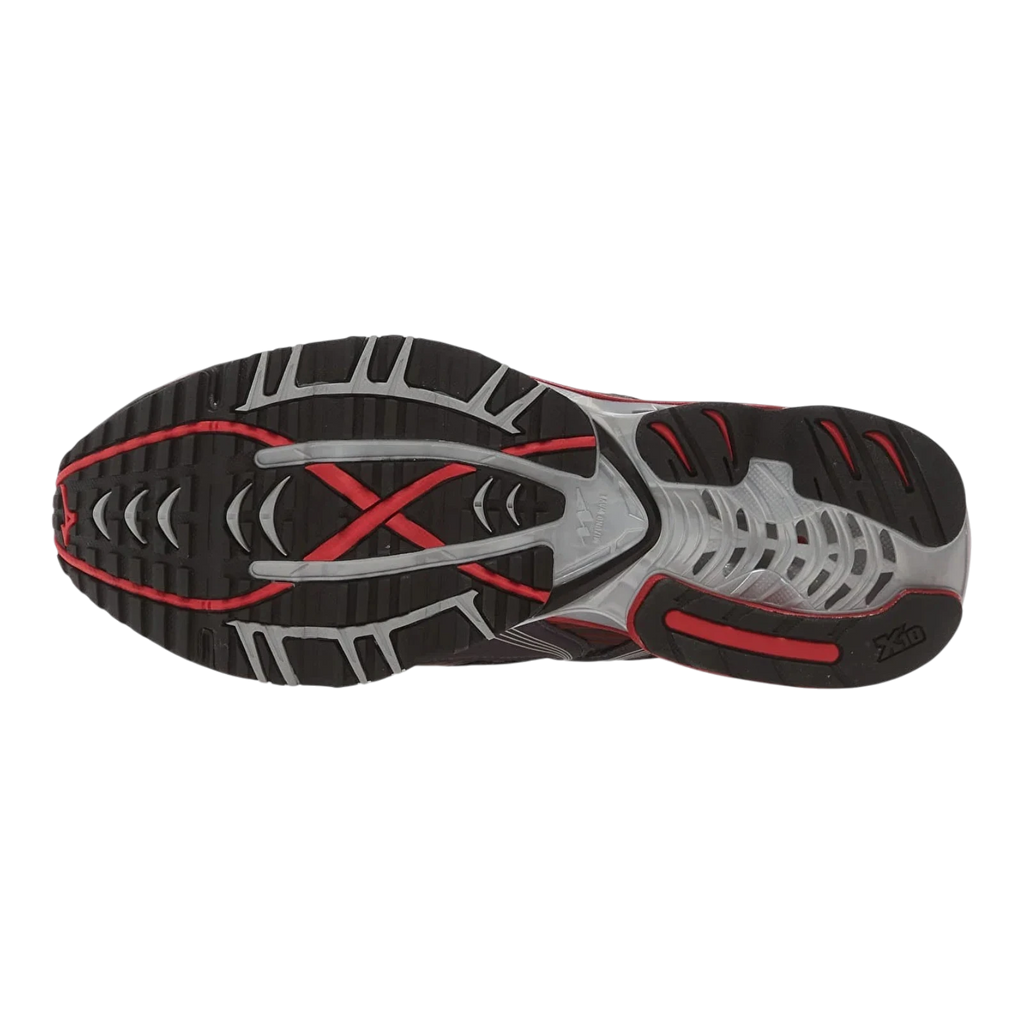 Mizuno - Wave Prophecy 1 - Harbor Mist/Chinese Red/Black Sneakers Mizuno 