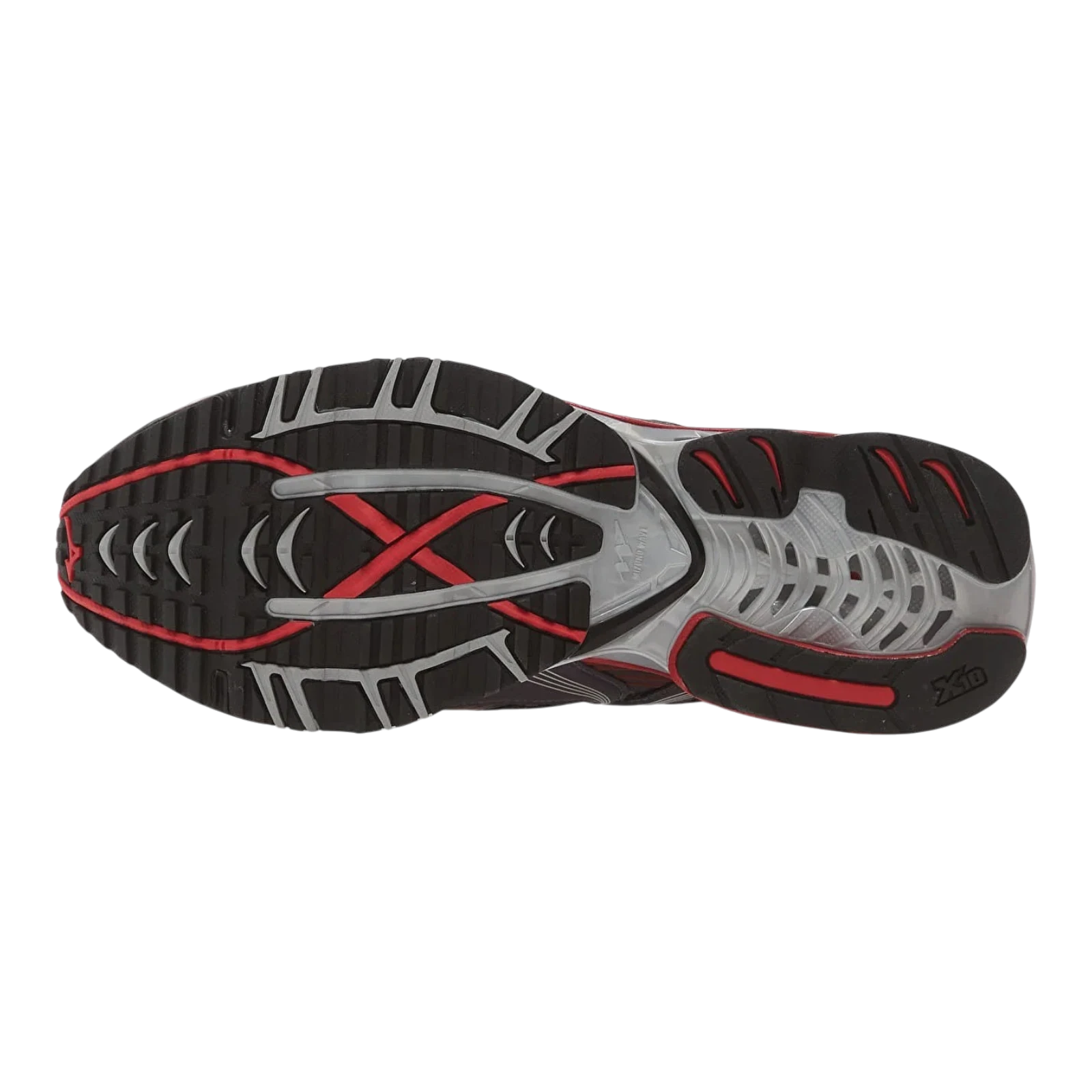 Mizuno - Wave Prophecy 1 - Harbor Mist/Chinese Red/Black Sneakers Mizuno 